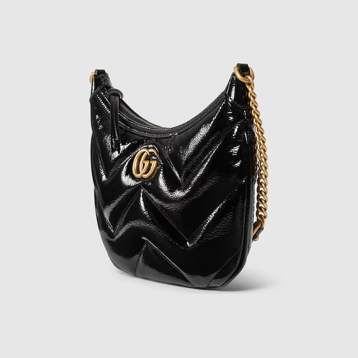 Gucci Gg Marmont Shoulder Bags - Black | a381e6609404ba76a6b58610257f3eec13840c91