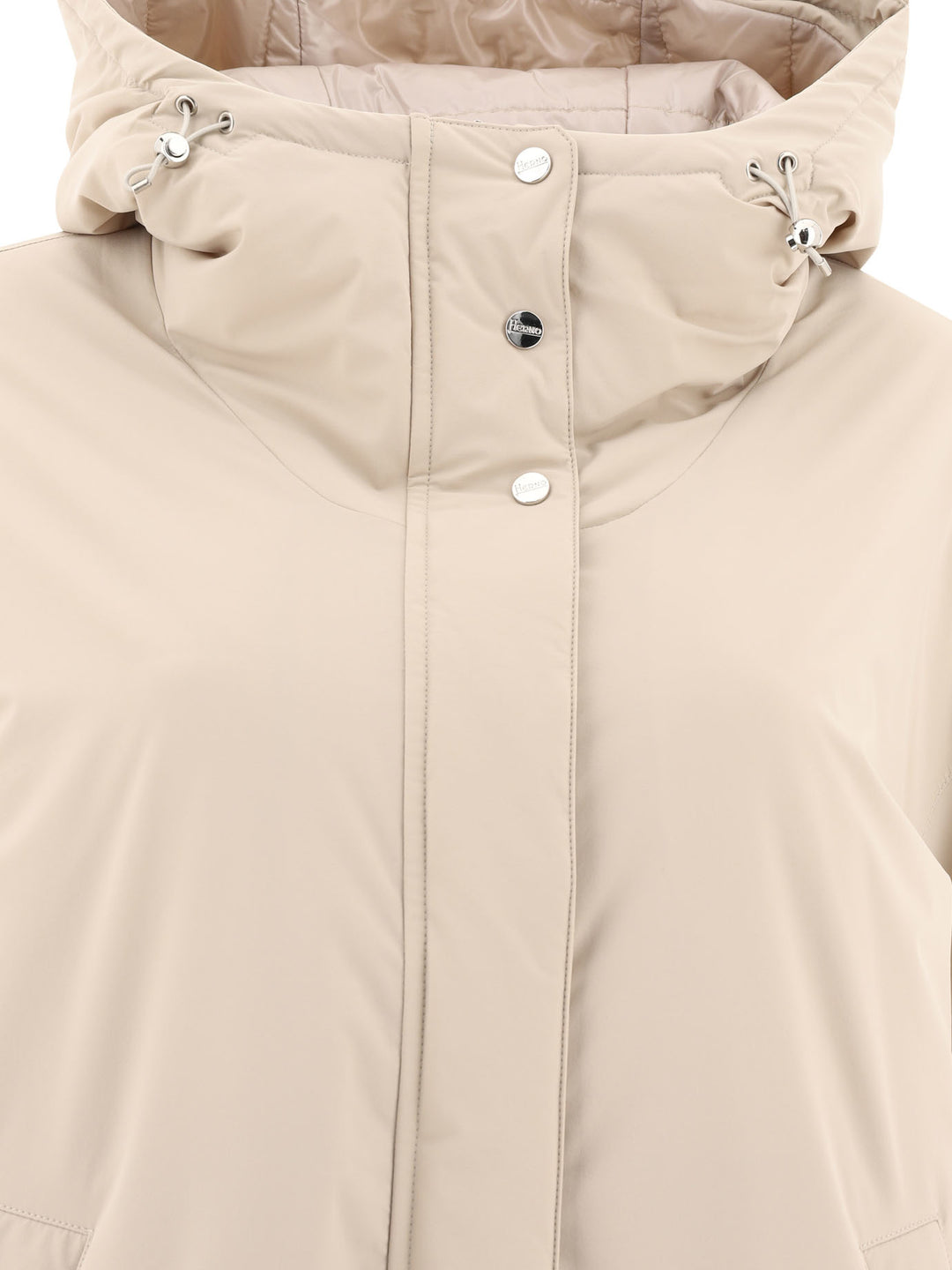 Herno A-Shape Jackets and Coats - Beige | f619a6eaad5816d28e0a3d6a64d37f8b3977e764