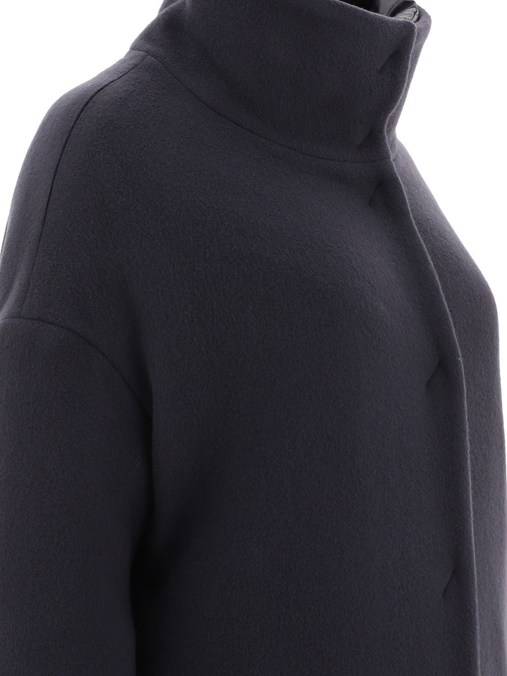 Herno Down Coat In New Modern Double And Nylon Ultralight Jackets and Coats - Blue | 9f4e3d9fb7fd79d7c6a39302ddff8e7e0298b7a8