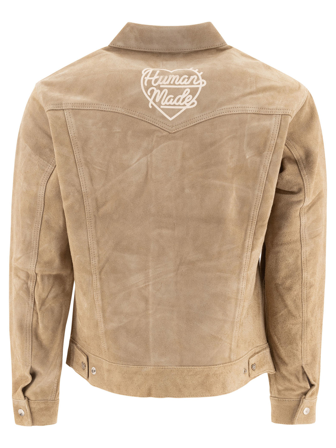 Human Made Suede Leather Jacket Jackets and Coats - Beige | d4f9ef5e2f8cdabb3488ff654b7c83dcc5e832cb