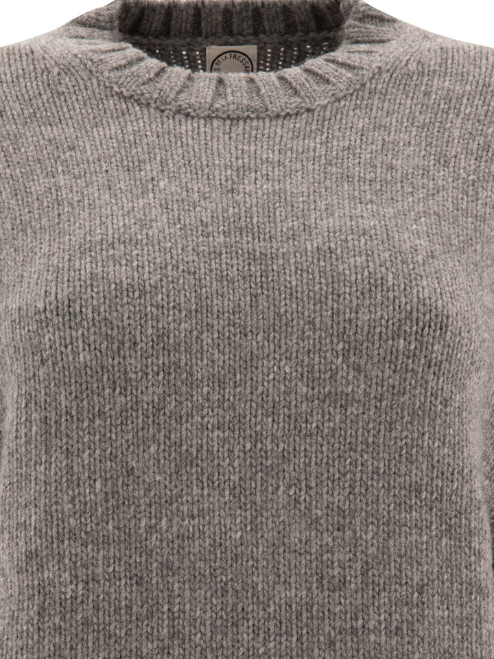 Ines De La Fressange Paulin Knitwear - Grey | 9334ee89a965f8dcc9b577a5c694d04f1fafeb12