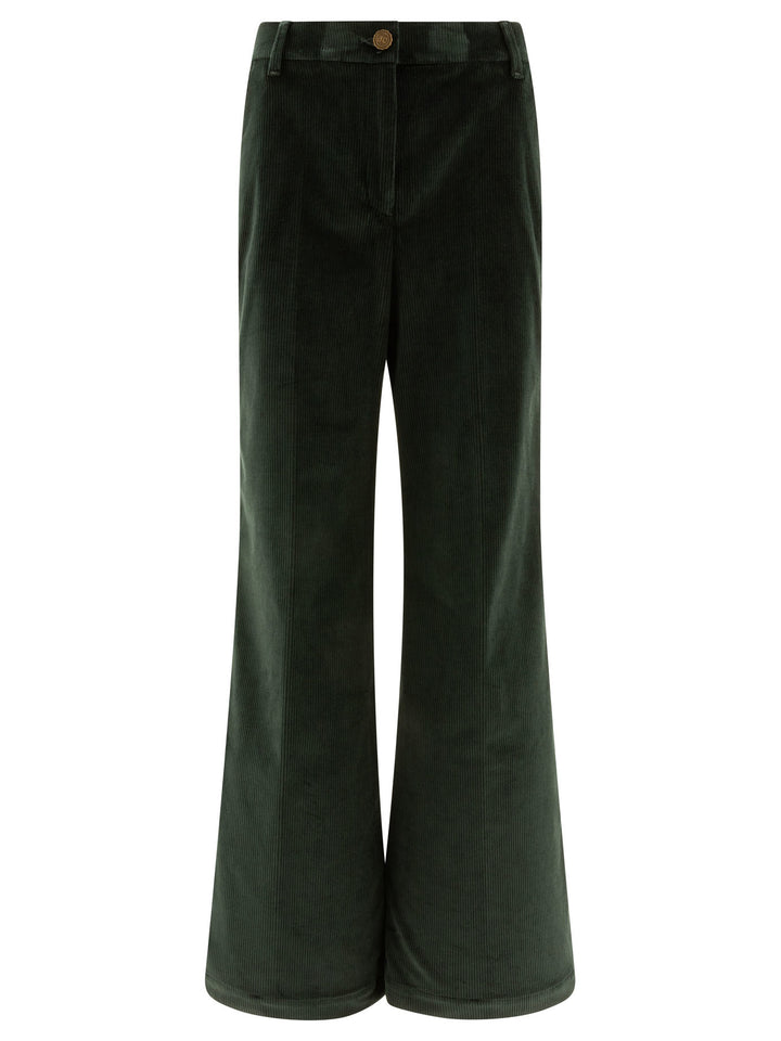 Jacob CohëN Taylor Trousers - Green | 01658dc36bd47e2ab21588bf379dc22bb02de769