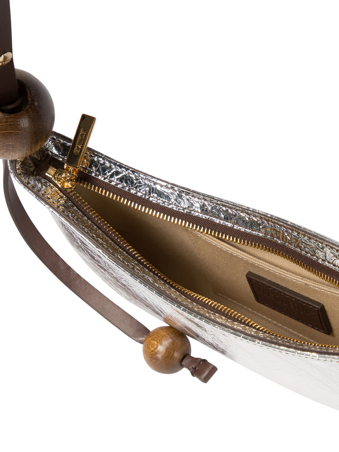 Jacquemus Le Bisou Perle Shoulder Bags - Silver | 03e9c06048e323971217743e7302db5e0994c724