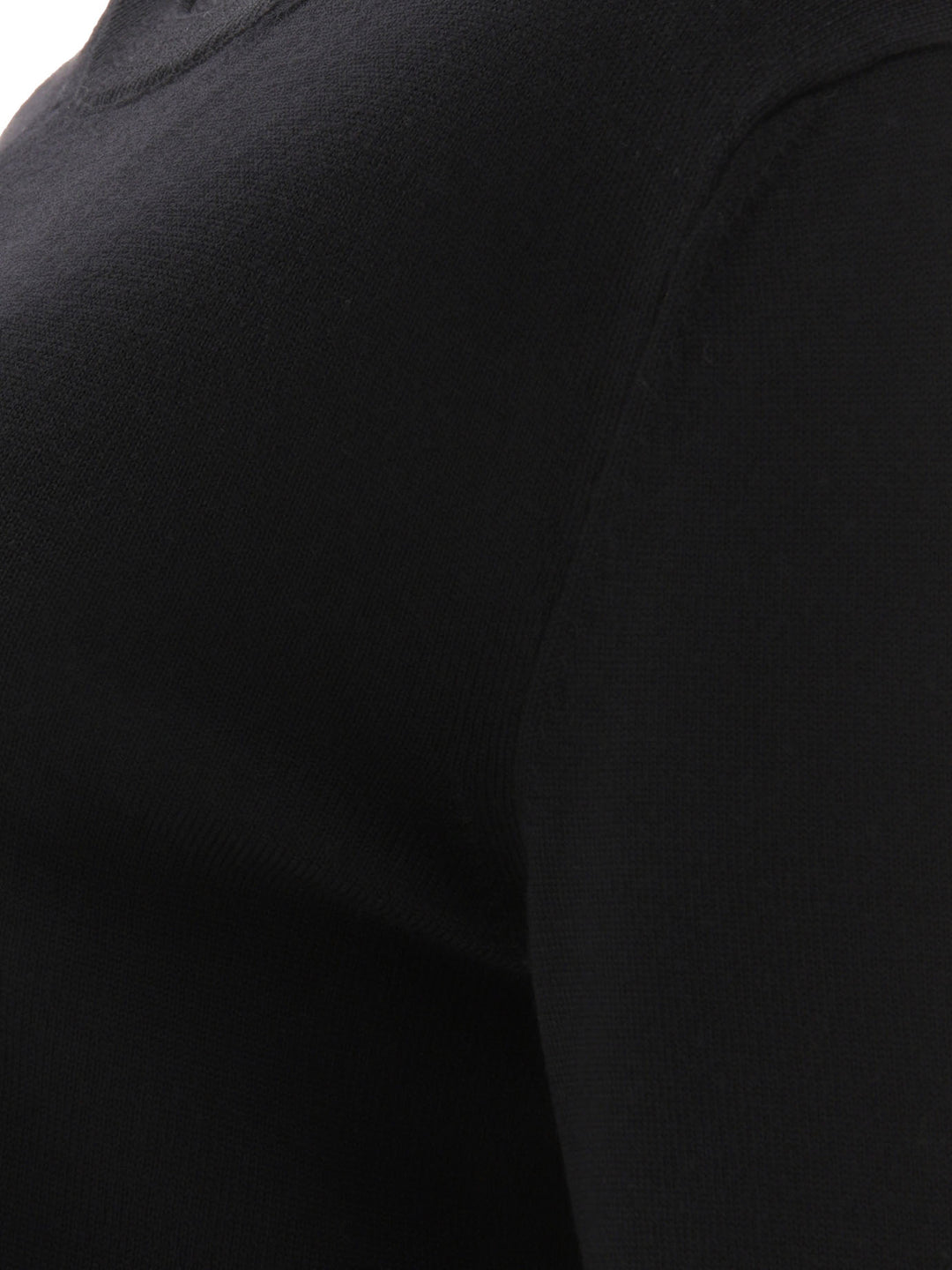 Jil Sander Medium-Weight Crewneck Sweater Knitwear - Black | e32a3c5397297c4cdfb3914af5c730dca45f756a