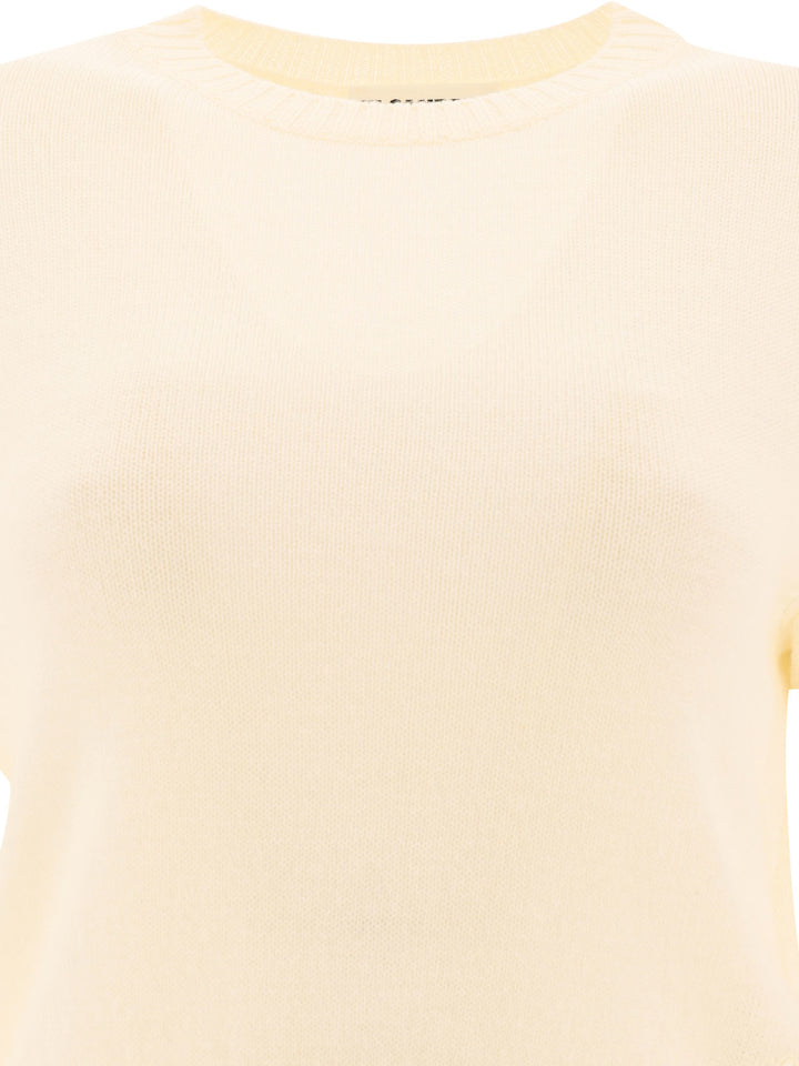 Jil Sander Wool Sweater Knitwear - White | 5425fb16a3650be967852bb194cba4152b6b02e4