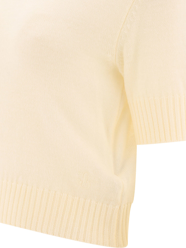 Jil Sander Wool Sweater Knitwear - White | 900eac54e4ff6a6777ac1bca3074f514855f3c80