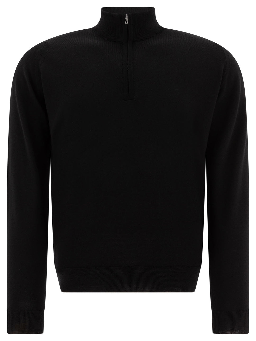 John Smedley Tapton Knitwear - Black | 248fc466e6d179ba2fc687d4798fe599854b82d5