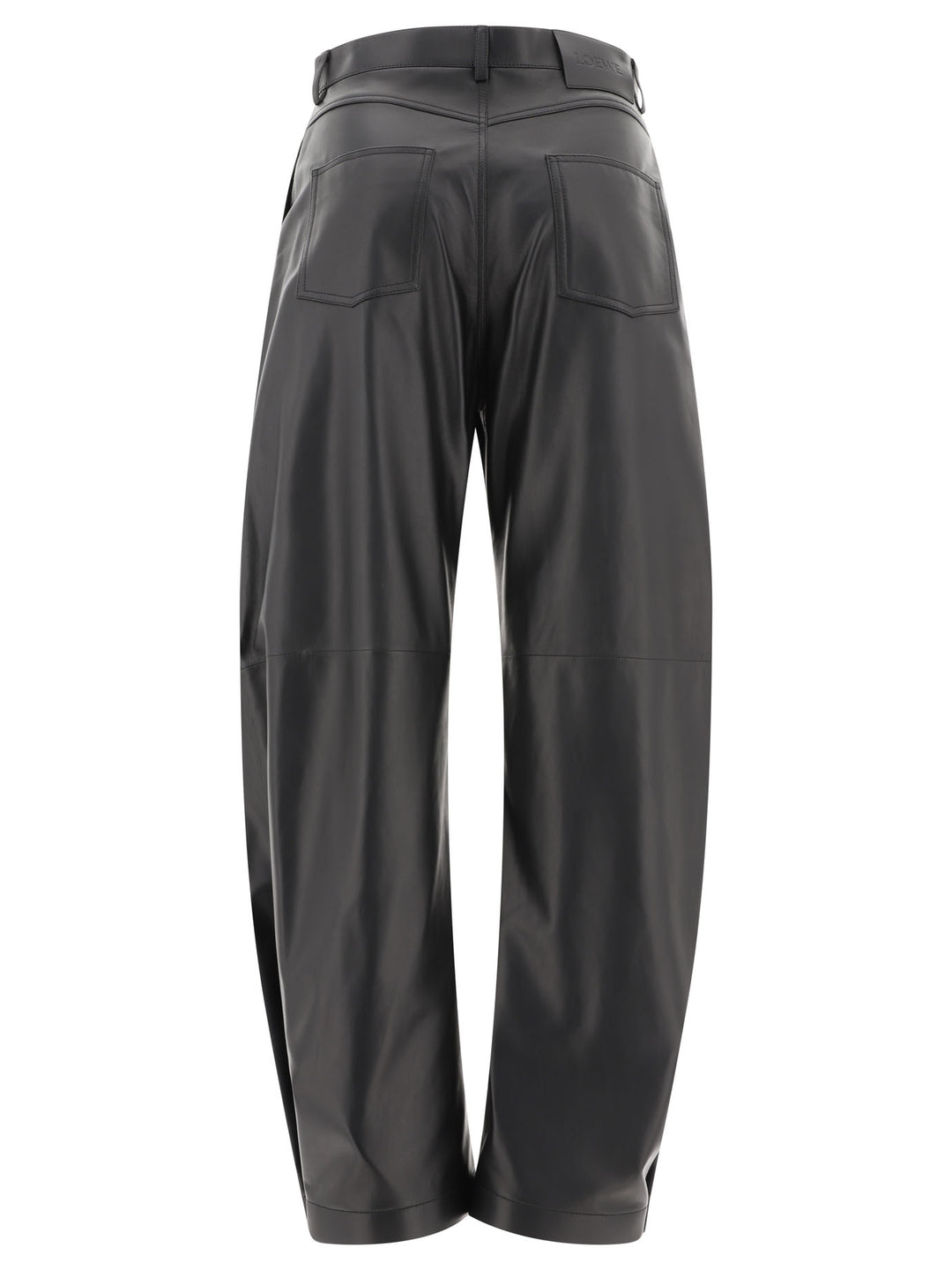 Loewe Balloon  In Nappa Lambskin Trousers - Black | 6ea5b70f47a46401874feb1856fd5f7ccdea048f