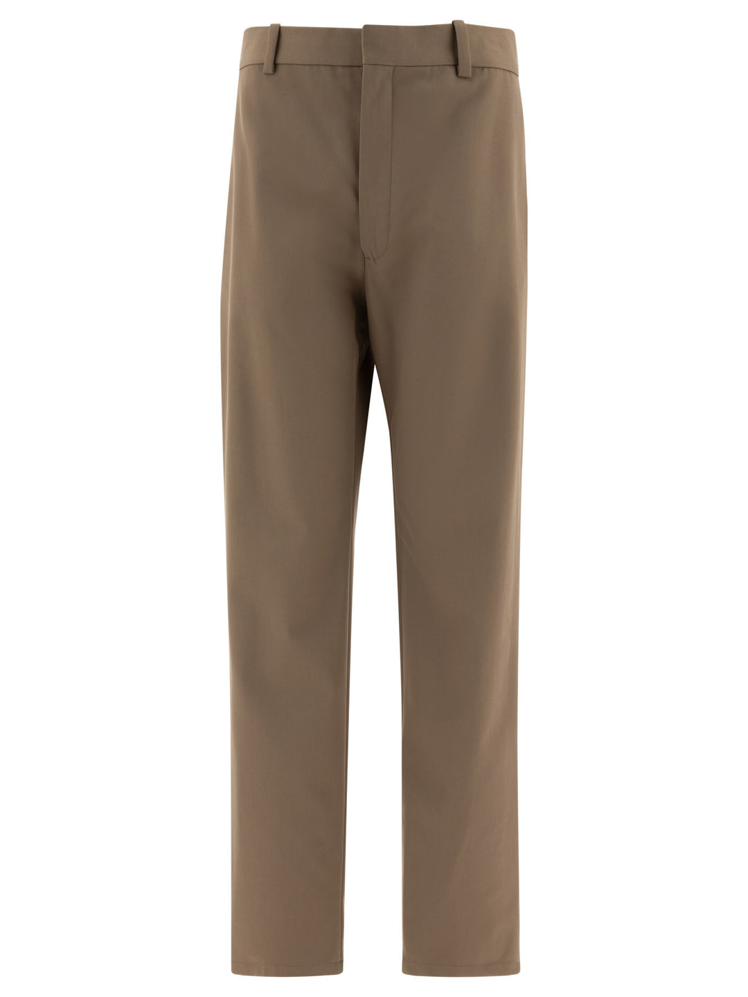 Loewe Cotton And Silk Trousers - Green | 6efb414876974758f12bf9e2eb358035a17fd9d9