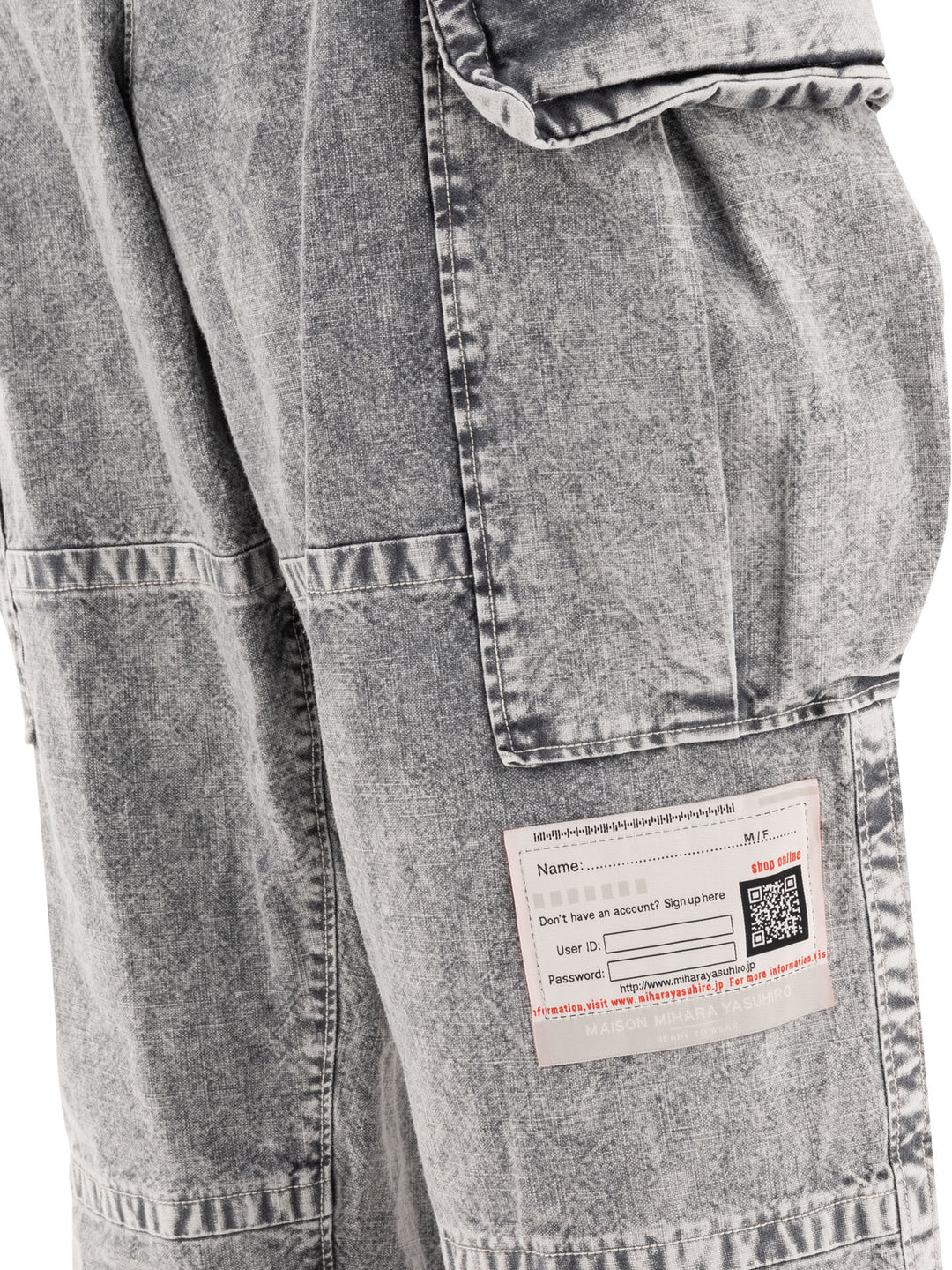 Maison Mihara Yasuhiro Military Jeans - Grey | d1d60a804b31aa8f06869de0330f9e47d1fce2f5