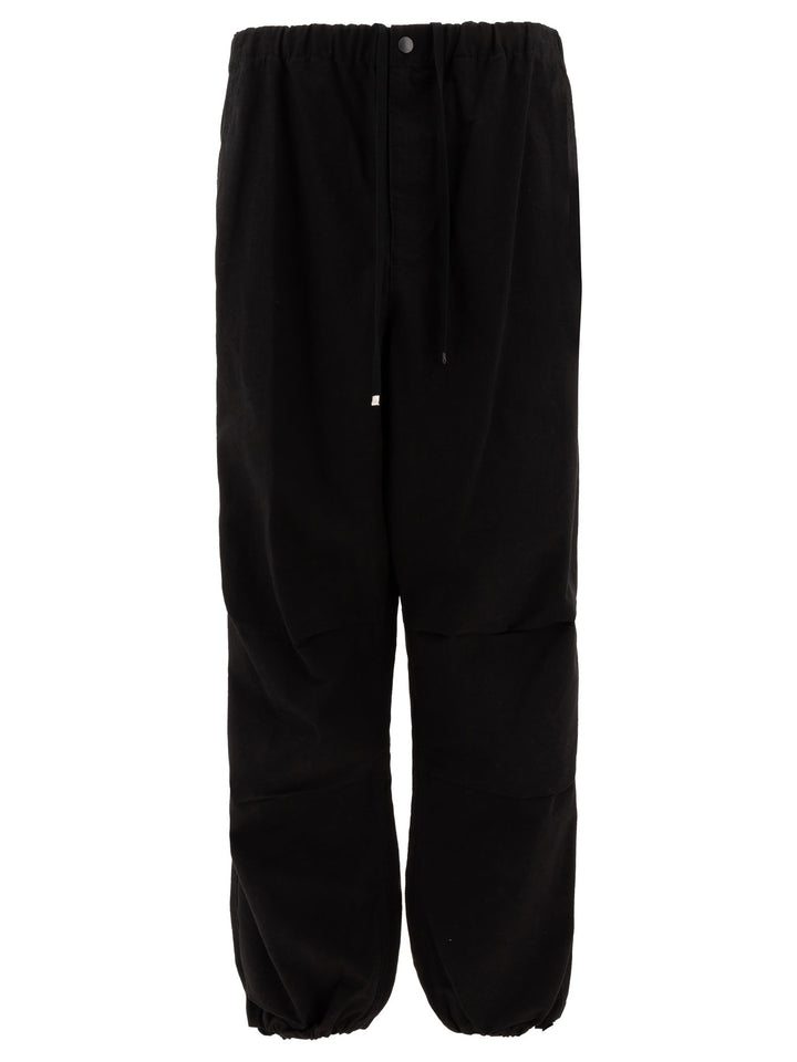 Maison Mihara Yasuhiro Ripstop Parachute Trousers - Black | bd306b73908f37a1151716c776c2e7f01575d351