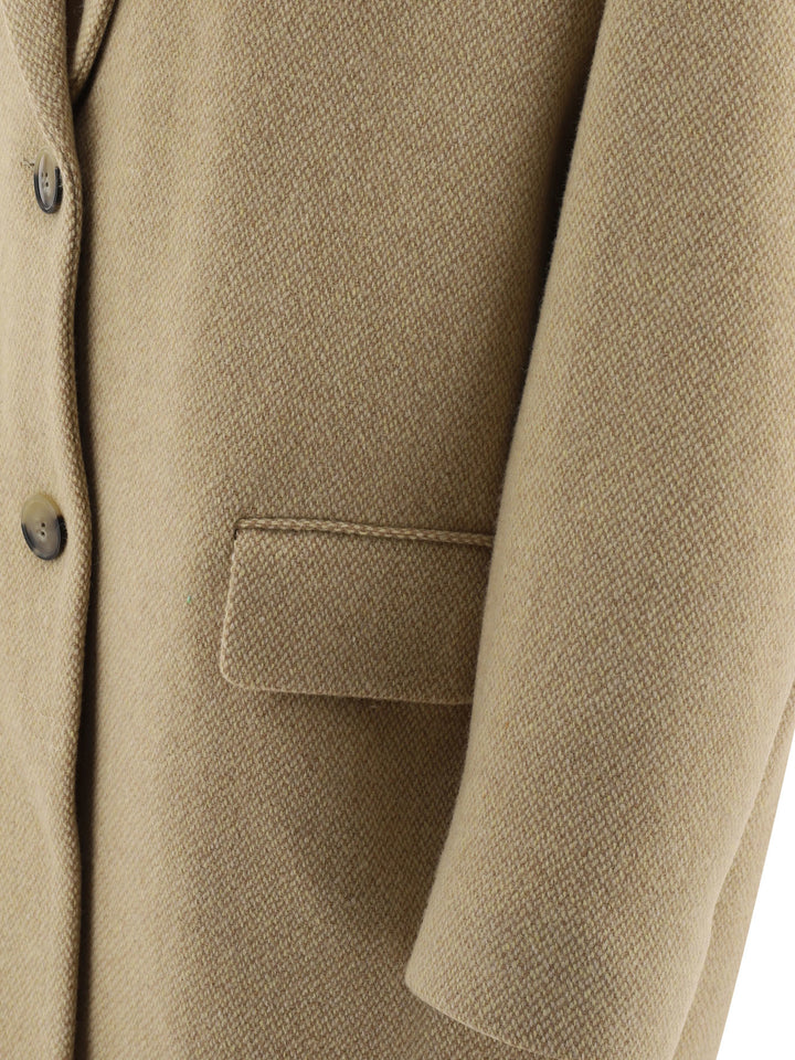 Marant ÉToile Limiza Jackets and Coats - Beige | 3df8c6dcbcced16e62649c32c6b54df1b279f476