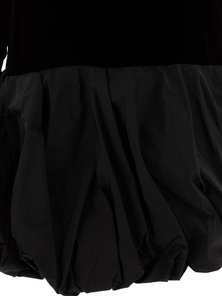 Max Mara Pianoforte Velvet Dress Dresses - Black | 0aadb6c35c7fa271fbb4be7660d7fcdc2da37abb
