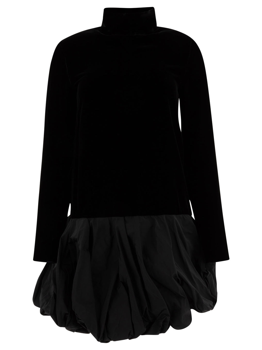 Max Mara Pianoforte Velvet Dress Dresses - Black | 3aee263aeafcfe47d62987ab9224d7e81c790b8f