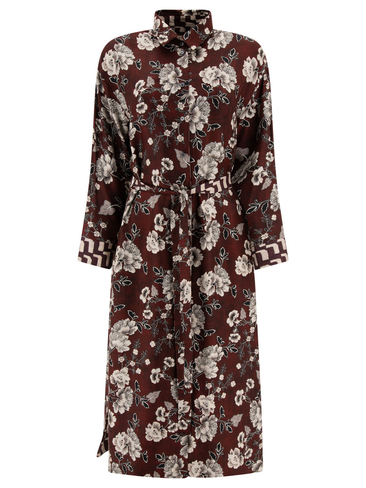 Max Mara Timeless Micaela Dresses - Bordeaux | c5397c3da4ce623552dfd9eb694e36101edda565