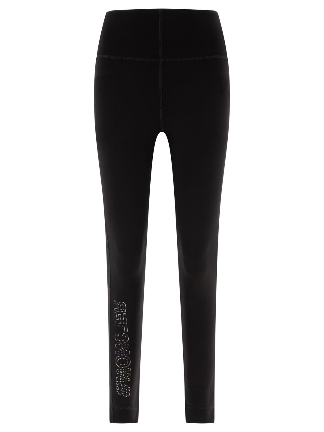 Moncler Grenoble Leggings In Technical Nylon Trousers - Black | 33ac36e1fc3a8f9ce03e6c19c8d30d79e3e38d9a