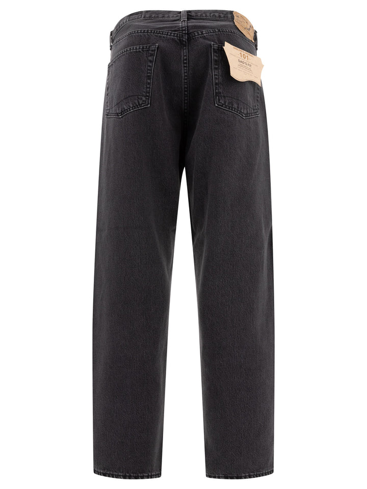 Orslow Dad Jeans - Black | 405871f63fa0cbbcc9dc4983c051442bad892a89