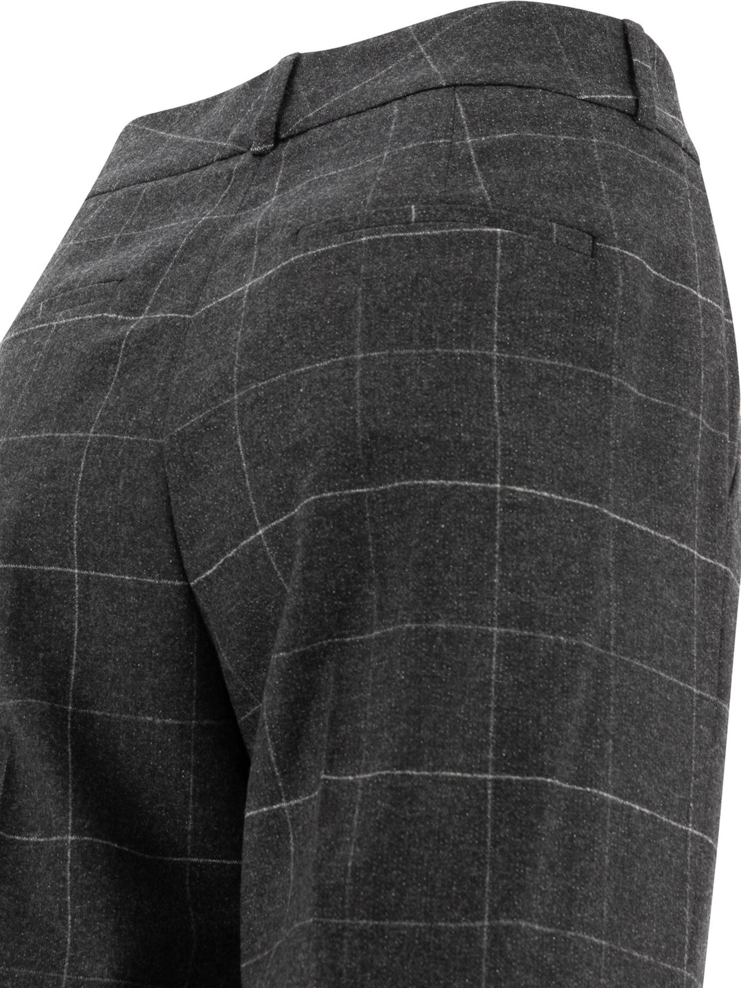 Peserico Wool And Cashmere Trousers - Grey | 7076cea7837deffd54f19ab41a25c0d2763cb2c1