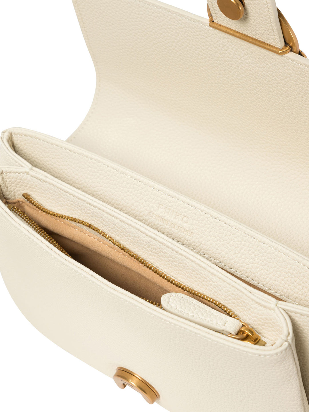 Pinko Love One Soft Mini Crossbody Bags - White | e61da2bda36730c97adfeb880262d736a964d9c4