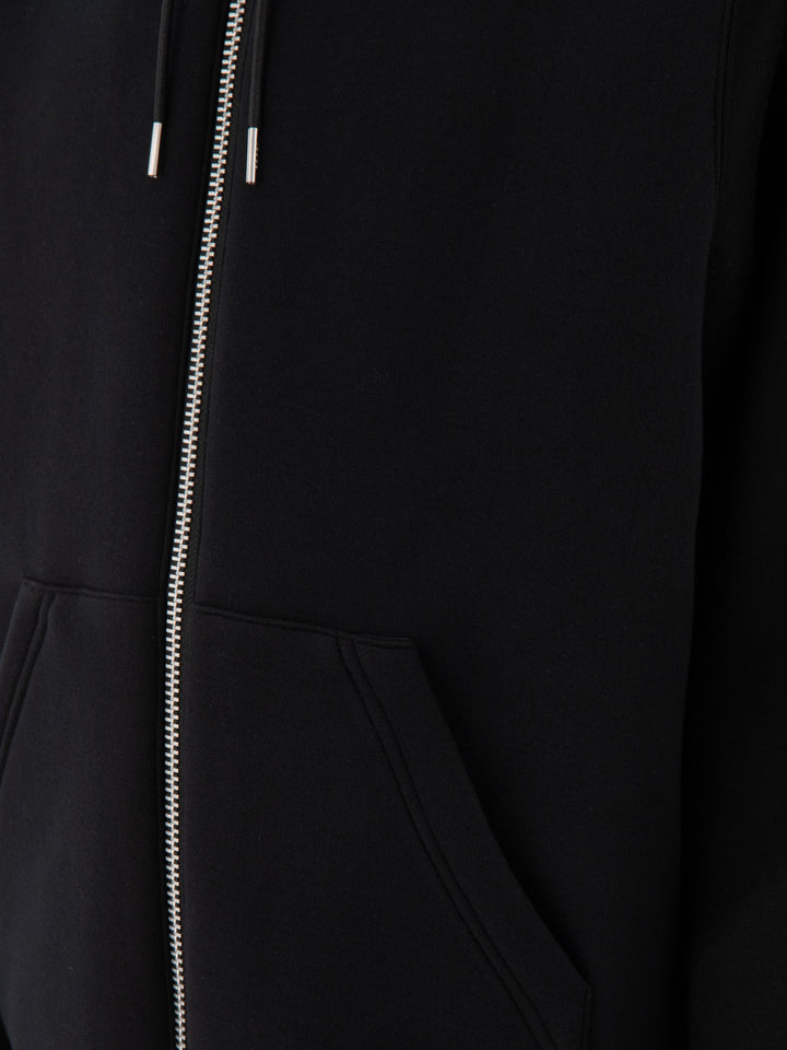 Sacai Hoodie-Style Bomber Jacket Jackets and Coats - Black | 3888e46f7a33eb038b0286824588a8c1e5fe7af0