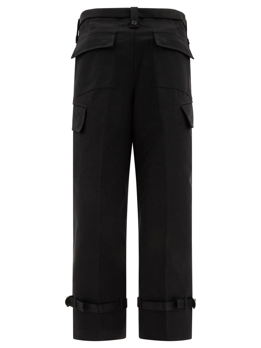 Sacai Belted Trousers - Black | 40648774cdf4a5c58d74b80716f7ff31403b3978