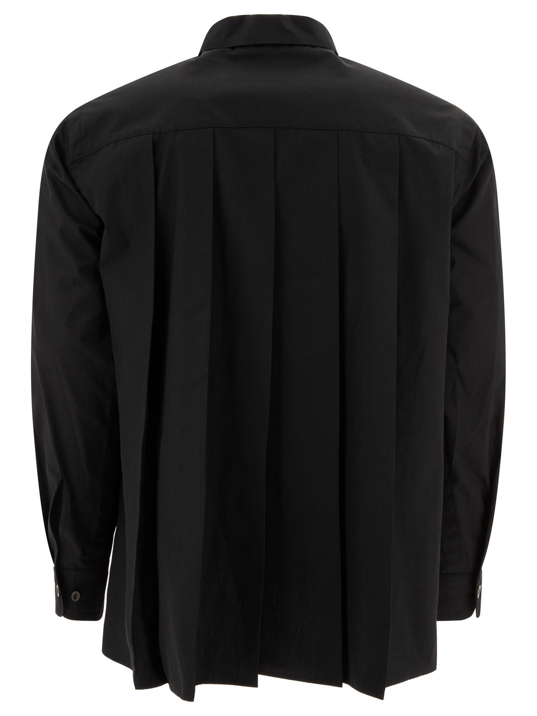 Sacai Shirt With Pocket Shirts - Black | 2d4e11e09ace01e3da1456339625877fe86dd3fc