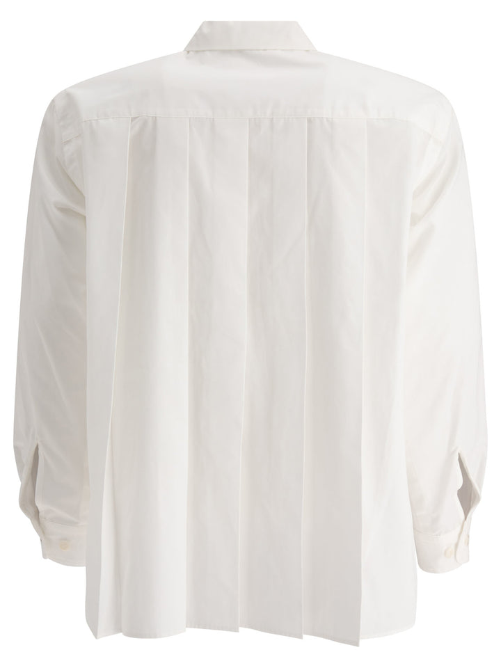 Sacai Shirt With Pocket Shirts - White | a15b3b687e03ac013372425b72e29fc49728c3ef