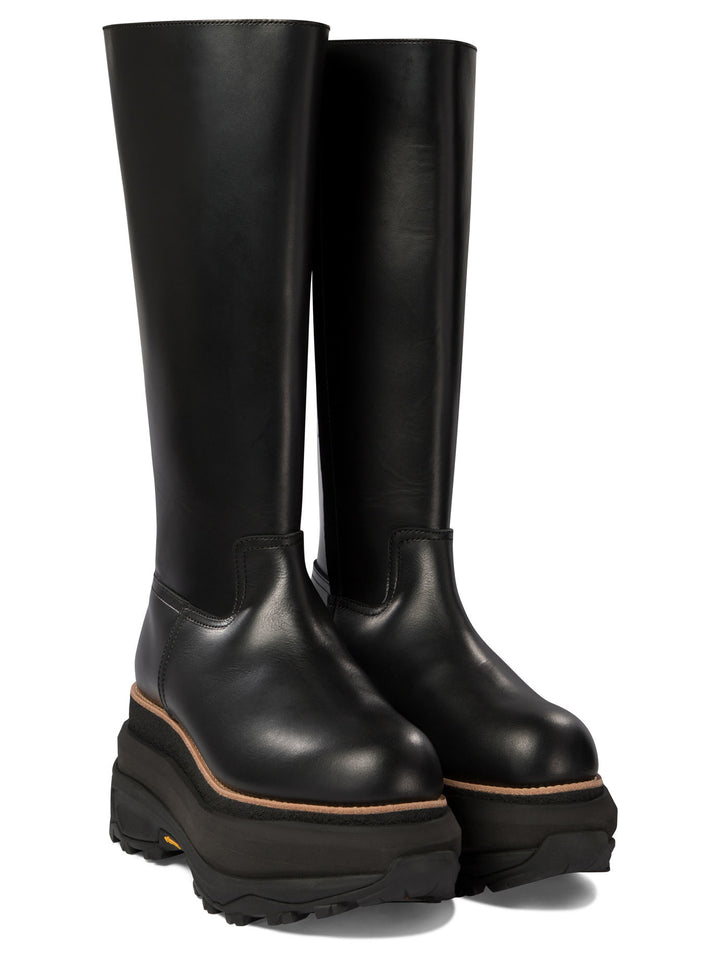 Sacai Long Boots - Black | c907ebdac970ebb5b9fdf618f06205e46e64fcab