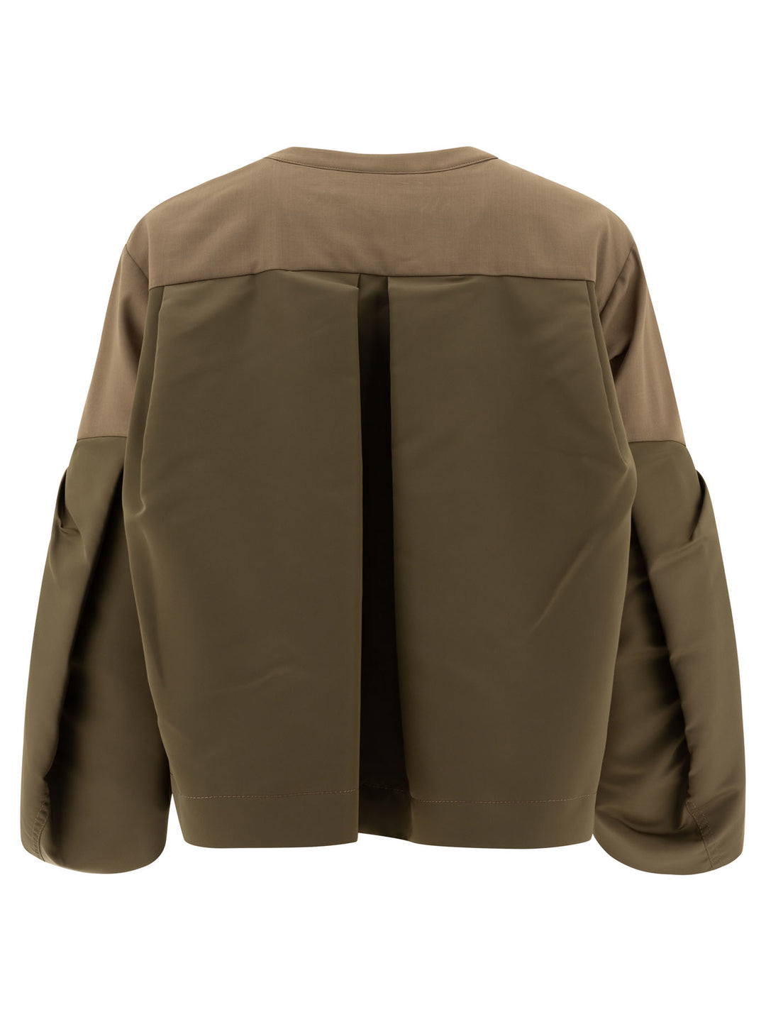 Sacai Suiting X Nylon Twill Knitwear - Beige | da6b077d6904ff9877b4150913b72765f19c796c