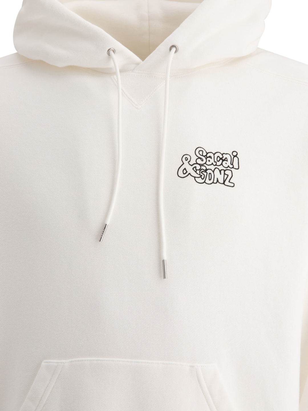 Sacai Gonz One Love Sweatshirts - White | 66562f957c4d7634b7e846a6a6546e08b4acb953