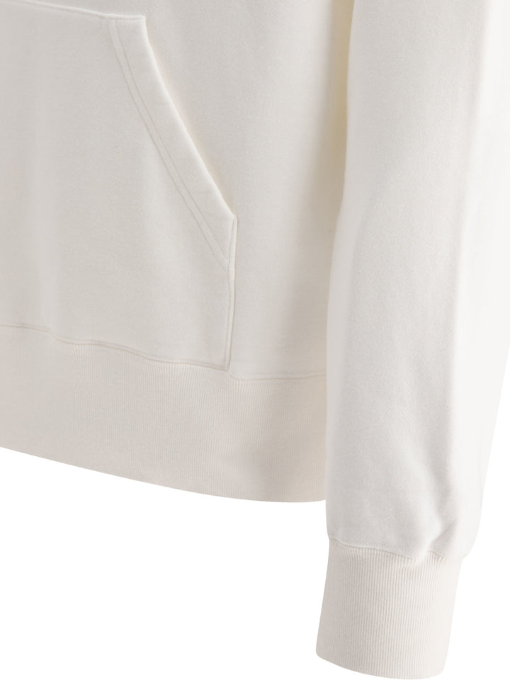 Sacai Gonz One Love Sweatshirts - White | 8b861f40dfaea454ca5abe146eced25ca810e736