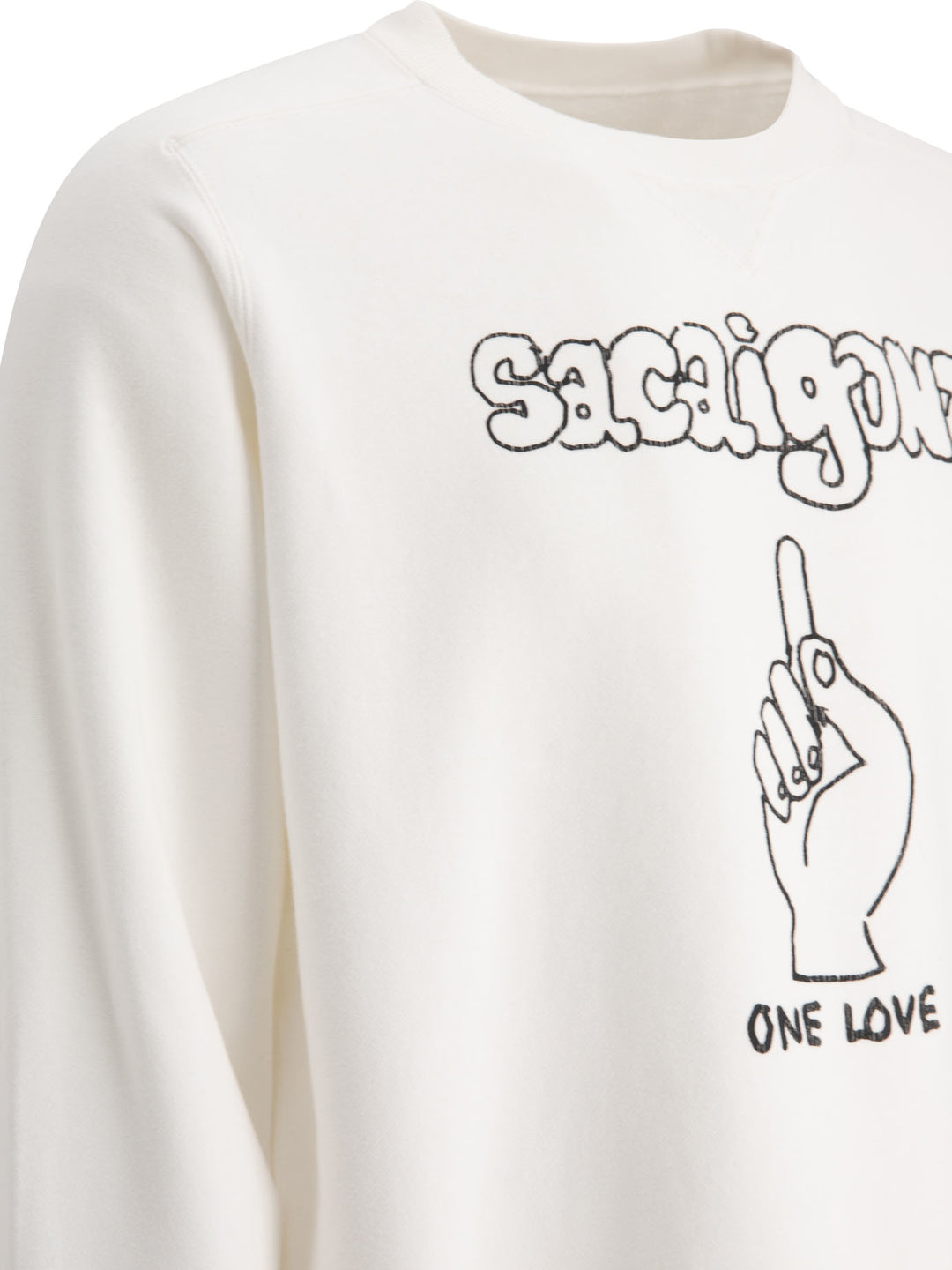 Sacai Gonz Sacaigonz Sweatshirts - White | cfe2b5b17c347c66bbfad3d9d35000881dd3628e