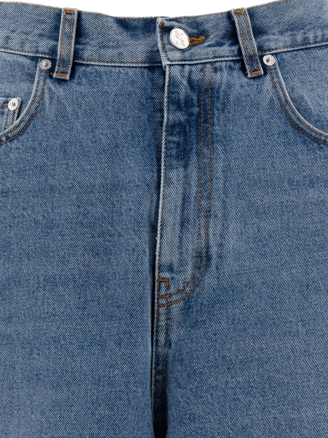 SéFr Disco Cut Jeans - Light blue | 9cc0dd1e931b5c88a9ae6c3463b0c5b027afd552