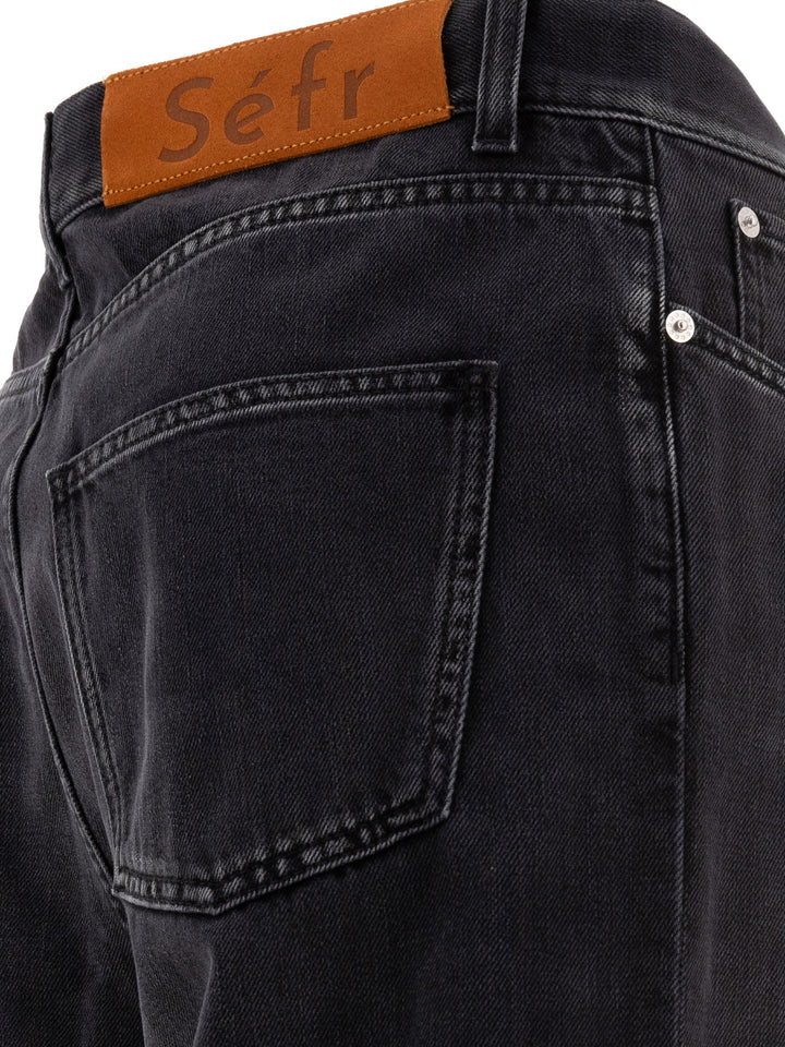 SéFr Wide Cut Jeans - Black | b15af8fabd6d065575c45f427283392378ce1961