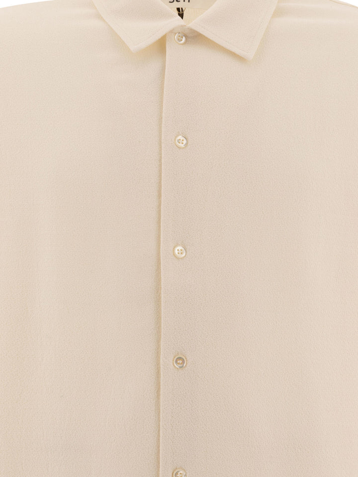 SéFr Sense Shirts - White | 77c42a58359917d7449e6c5de375911e56bdbadc