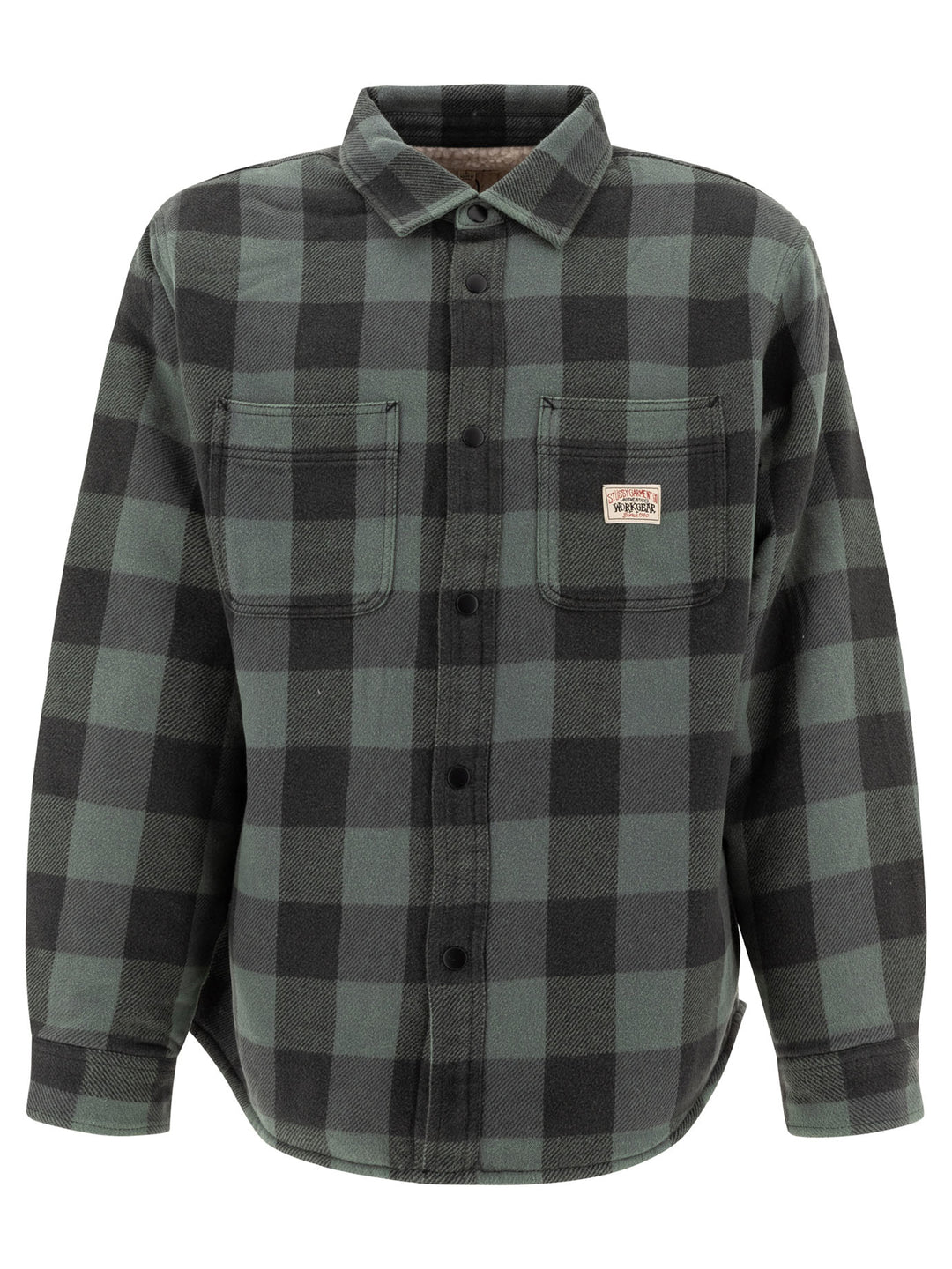 StüSsy Check Jackets and Coats - Grey | e41173651cbbcbe8ff9c2819ea915694fffaca47
