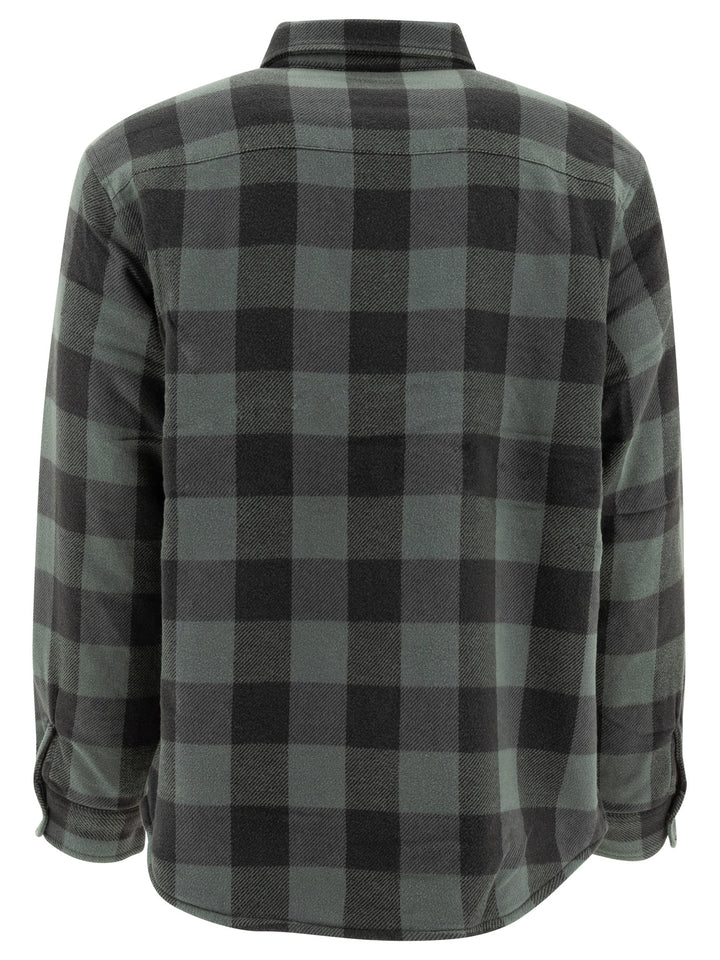 StüSsy Check Jackets and Coats - Grey | e39e519004a3454803c88fd9a7bebe4b2f16bbef