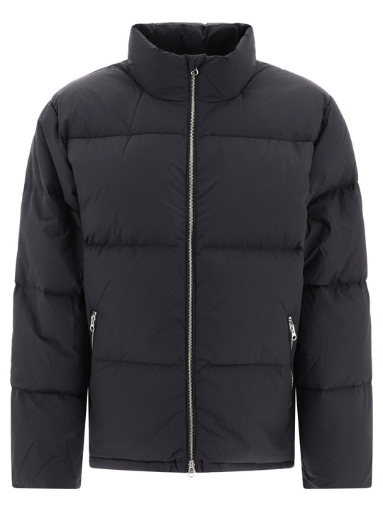 Nylon Down Jacket Jackets And Coats Black