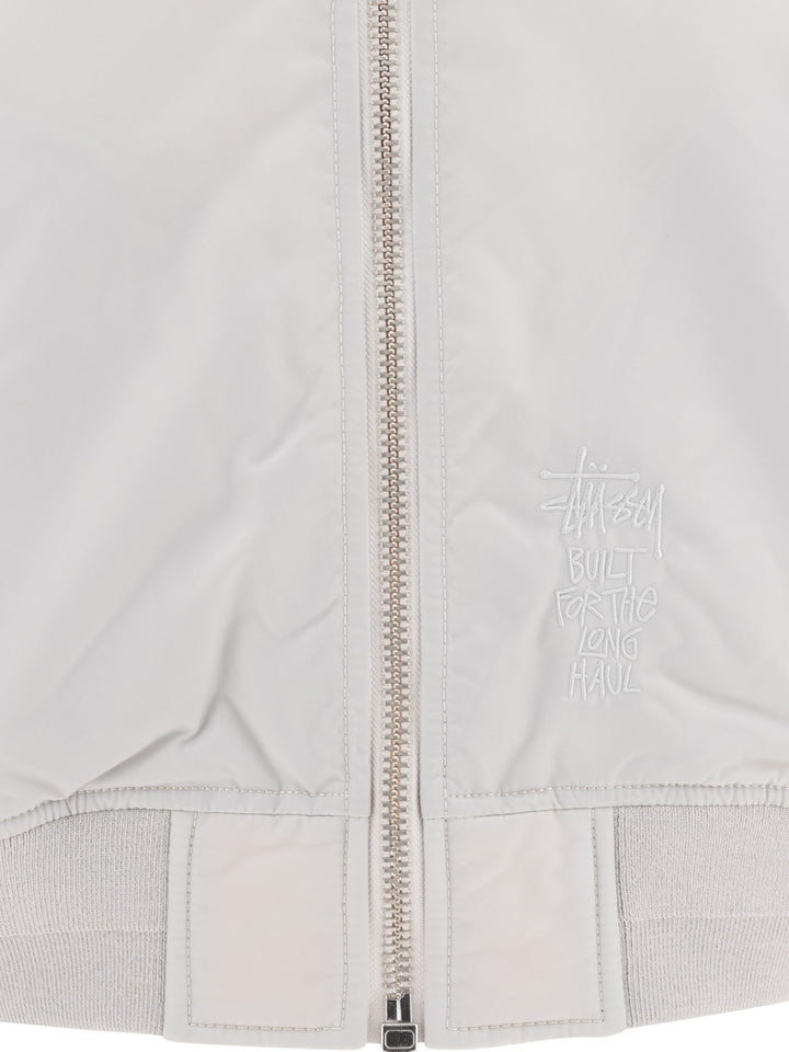 StüSsy Built Jackets and Coats - Grey | 32018b846699bca6a76857d30b1ba9251ac4dfea