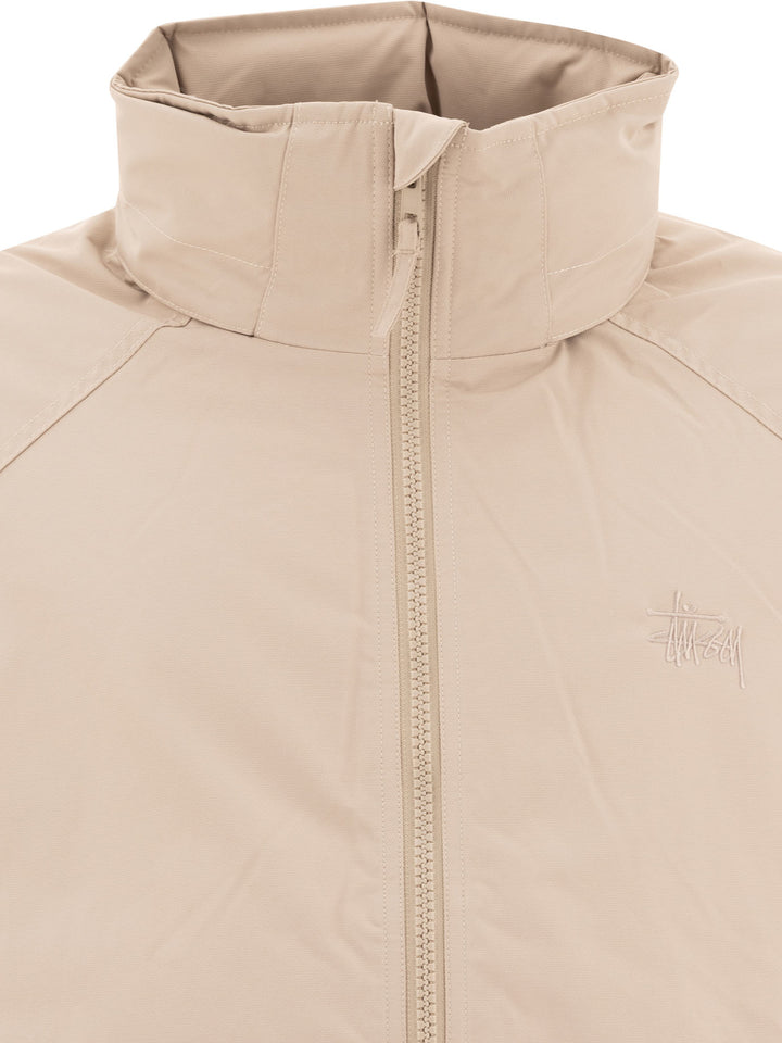 StüSsy Military-Style Jacket Jackets and Coats - Grey | 229f7992f3d1b6c2172f059c1a62418c8a692f6e