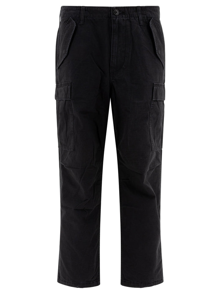 StüSsy Military Cargo Trousers - Black | 8d99d7920a221af7bf08e8c3c0b88f2e578dc7d5
