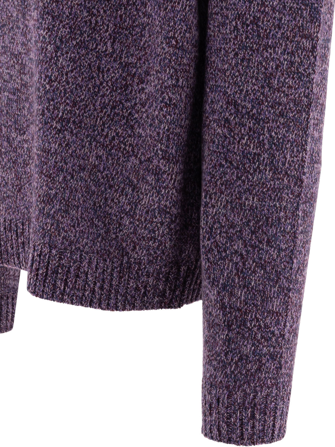 Stockholm Surfboard Club Mélange Sweater Knitwear - Purple | 2d7653e0f8dc47e2d3ccb9c31591055d9654401d