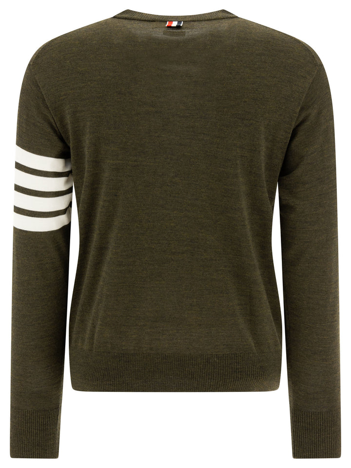 Thom Browne 4 Bar Knitwear - Green | 3c3de4a810ce5aa4f58eb9565417a1698fcfab2c