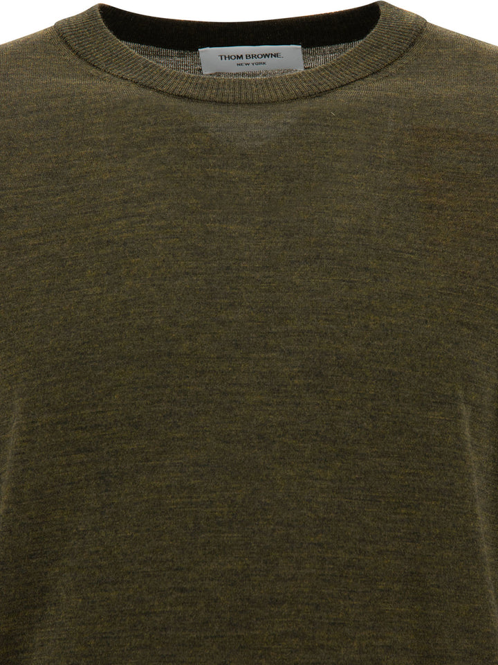 Thom Browne 4 Bar Knitwear - Green | 714e3e22566b7d30cc5228016adce8eb4a1109fe