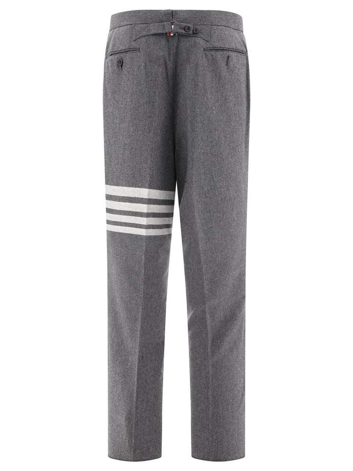 Thom Browne 4-Bar Trousers - Grey | 925de5845f77b24664bc21ea1ccceede316985cc