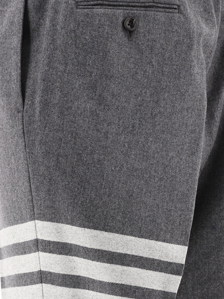 Thom Browne 4-Bar Trousers - Grey | 870268a3d6f58dffcdc9fdc39594c01c3c911d5c