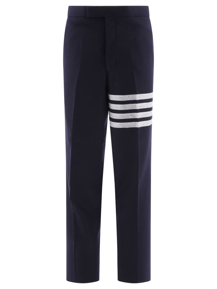 Thom Browne 4-Bar Trousers - Blue | 7e04460052c9380dd99df3f35e8dc6fd4e0fd818