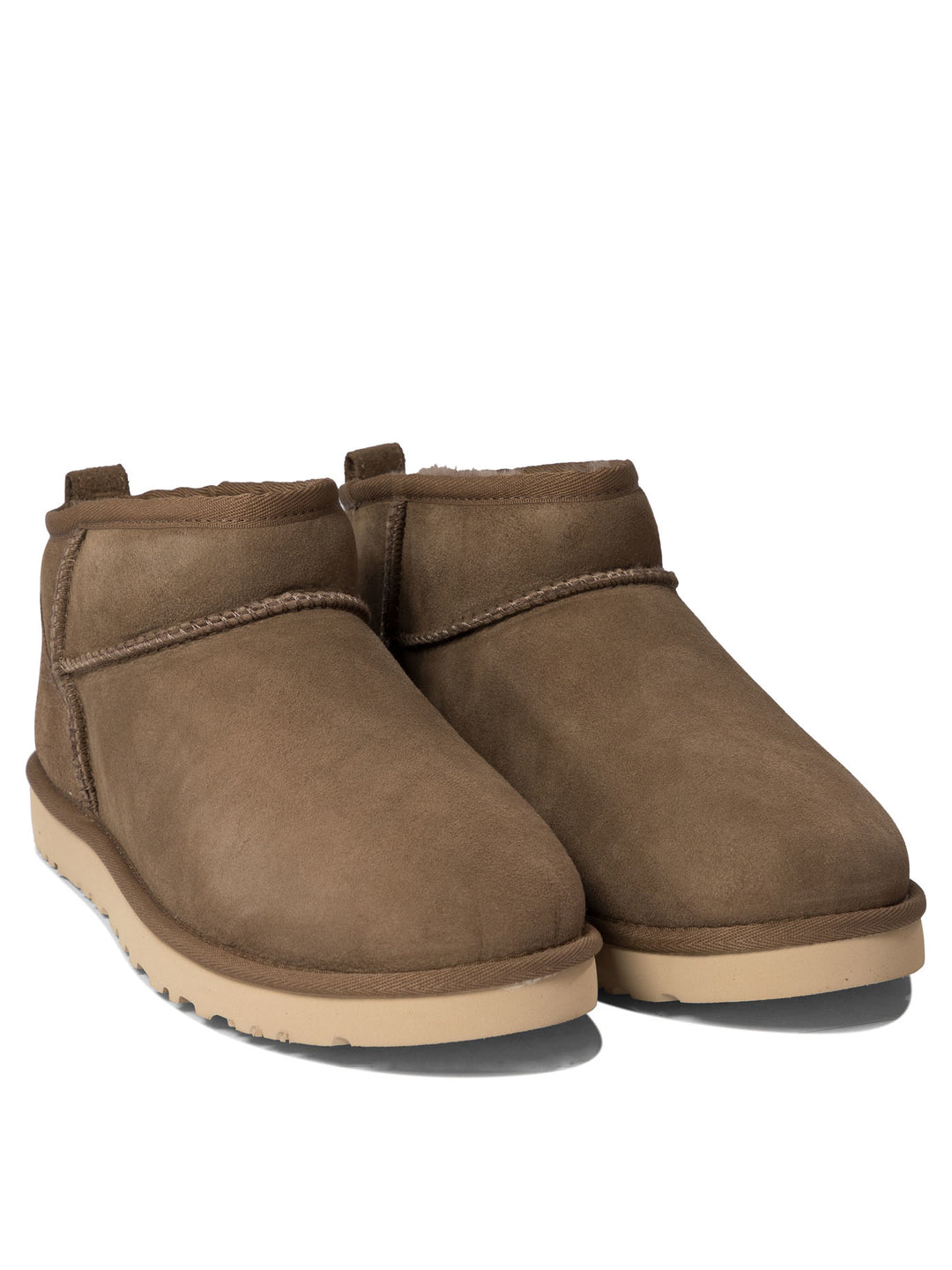 Ugg Classic Ultra Mini Ankle Boots - Brown | 44b397944549a6c9e980b40ae7eee519212f7032