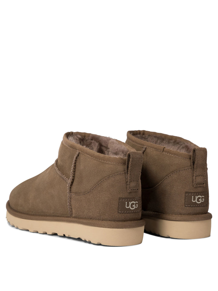 Ugg Classic Ultra Mini Ankle Boots - Brown | 389e4d090b5d1d75e4e7c68e64b325e92869513f