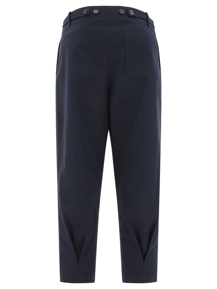 Valentino Chino Trousers - Blue | e8c39256dc799b49a75f29bc65886afc926acf52